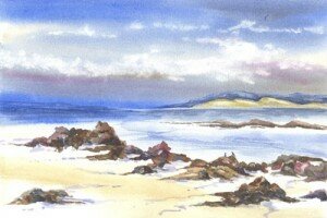 A beach in the Cape Point Reserve by John Strickland A beach in the Cape Point Reserve by John Strickland
